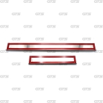 ชายบันไดยิงทราย สแตนเลส 4 ประตู 4 ชิ้น สีโครเมี่ยม สำหรับ Isuzu MU-X Mux SUV 2WD 4WD LS ปี 2022-2023